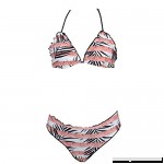 2019 New Sexy Swimsuits Women Flower Swimwear Bikini Bathingsuit Swimsuit Bandage Tankini Beach Pink B07MBGDTVZ